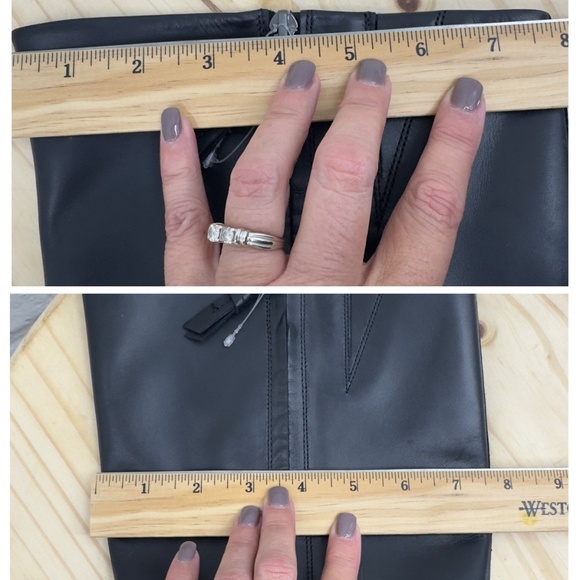 FRANCO SARTO Women's A-Lindy Black High Shaft Boots Sz US 9.5 Minimalist - Picture 16 of 16